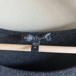 Eileen Fisher Womens Top Size M Long Sleeve Knit Sweater Black Viscose Spandex Photo 1