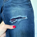Francesca's Harper Plaid Distressed Jeans Photo 2