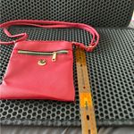 Gloria Vanderbilt  Red Crossbody Bag with Gold Detail Photo 4