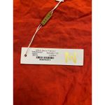 Meshki  Orange Skyla Playsuit Romper NWT Off Shoulder V-Neck‎ Tasseled Size M Photo 11