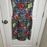 LK Bennett  Phi floral print cap sleeves sheath dress size 4 spring‎ Photo 7