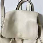 Forever 21  White Faux Leather Backpack Photo 2