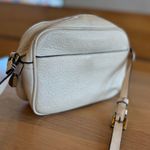 J.Crew  Cream Leather Crossbody Photo 9