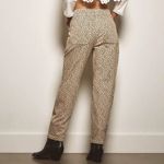 Pilcro The Wanderer Mid-Rise Relaxed-Leg Jeans by  in cheetah print  28 Photo 2