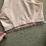 Outdoor Voices Athena Crop Top Sports Bra Rose Quartz Pale Pink Small Like NEW Photo 9