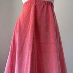 Vintage ‘80s Aileen Coral Pink Terrycloth Elastic Waist A Photo 0