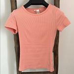 H&M Pink Crew Neck Short Sleeve T-Shirt Size XS Photo 4