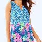 Lilly Pulitzer NWT Essie Bennett Blue Top NWT size XXS Photo 0