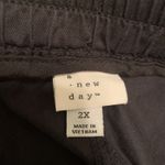 A New Day Women's Plus Size 2X Jogger Pants Pockets Elastic Waist Black Photo 1