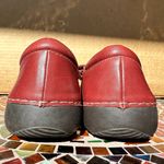Vionic  Judith Mary Jane Shoes Leather Hook & Eye Strap Strappy Round Toe Red 9 Photo 4