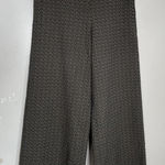 NIU Wide Legged Cropped Culottes Trousers Pants Patterned Women's Size Medium Photo 0