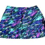 Tzu Tzu Skort Colorful Athletic Golf Womens Medium Ruffle Blue Photo 0