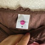 Ed Hardy Y2K Brown Tube Top with Pink Skull Design Photo 1