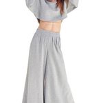 Urban Outfitters / Out from Under Patty Puff Sleeve Cropped Sweatshirt Sz Small Photo 0