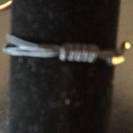 Italian Beaded Evil Eye Crystals Bracelet Adj. Photo 1