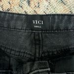VICI Black Denim Rhinestone Jean Shorts  Photo 3