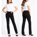 Betabrand  Black Dress Pants Petite Medium Stretch‎ Career Casual Photo 1