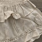 Gypsy spell and  Lola ruched mini skirt in biscuit Photo 4