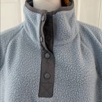 Carhartt Women's Relaxed Fit Fleece Pullover, Light Blue, Size 1X, NWT Photo 4