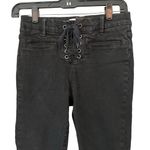 Amuse Society Soho Lace-Up Skinny Jeans, Sz 28 Photo 13