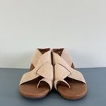 Gentle Souls by Kenneth Cole Inna Snake Print Nude Comfort Wedge Sandals Photo 1