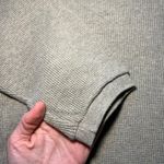 L.L.Bean VTG Waffle Knit Henley USA Made Brown Long Sleeve Shirt Womens XL 90s Photo 4