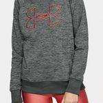 Under Armour Women's Gray Big Logo Pullover Hoodie Sweatshirt Size Small Photo 0