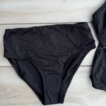 Jantzen Audry Tankini Bikini Top & Comfort Core Bikini Bottoms Black Size 8 NWT Photo 6