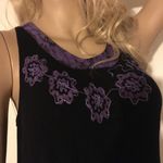 Ladies Semi Sheer ASymm Dress Black Size undefined Photo 2