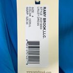 Ramy Brook blue one shoulder prom gown dress 2 Photo 5