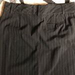 Old Navy  black/grey pinstriped pencil skirt sz 14 Photo 5