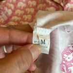 Pink Elephant Buttoned Collar Pajama Top Size M Photo 4