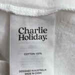 Charlie Holiday Womens Love Regular Tee Crew Neck Comfort Basic T Shirt SZ S Photo 8