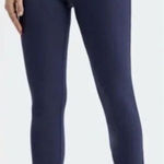Fabletics  Women's Ponte Skinny Zip Split Hem Pant Navy Blue Medium #689 Photo 0