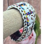 Handmade AFRICAN Jewelry Cowie Shell, Bead, & Seed Bead Bracelet Tribal 7.5 in Photo 1