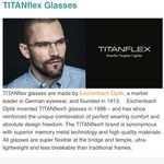 Titanflex dark grey eyeglasses Gray Photo 2
