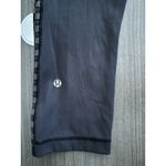 Lululemon‎ Speed Tight II 8 Crop Luxtreme Black Reflective Leggings Athleisure Photo 4