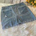 MOSSIMO LIGHT WASH BLUE SHORTS DENIM SKIRT Size 10 Photo 3