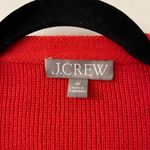 J.Crew Women's Emilie Sweater Lady Jacket in Red Size 2X LIKE NEW Photo 4