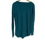 Chaser  Green Waffle Knit Long Sleeve Shirt XS Photo 3