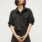 MM.LaFleur The Anna Jacket - Better Than Denim Black Size X-Small NWT Photo 1