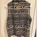 Charlotte Russe Size XL Semi Sheer Sleeveless Blouse Abstract Print Photo 3