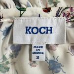 Koch  Insect Floral Ruffle Sleeve Blouse Photo 4