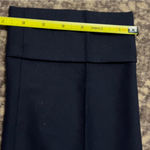 COS Womens Size 34 2 Navy Blue Wool Straight Leg Cuffed Hem Dress Trousers Pants Photo 10