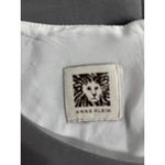 Anne Klein  Shift Dress SM Sleeves Boho Vacation Clueless Preppy Zipper Back Photo 5