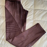 Niyama Sol Textured Brown Leggings Purple Size XL Photo 0