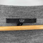 Tibi  Cardigan Sweater Womens Small Gray Blue‎ Fuzzy Knit Pockets Button Front Photo 7
