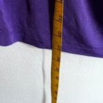 Purple Cowl Neck Blouse, Y2K‎ Glam, Quiet Luxury, Vintage, Large, Eveningwear Photo 4