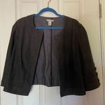 Fashion Bug  chambray jacket wash 3/4 sleeve size large Photo 0