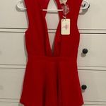 Dressy romper Red Size XS Photo 0